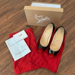 Authentic Christian Louboutin Very Prive heels